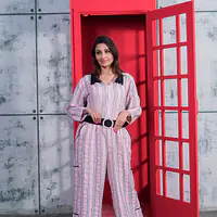 The Urban Stripe Jumpsuit - Master